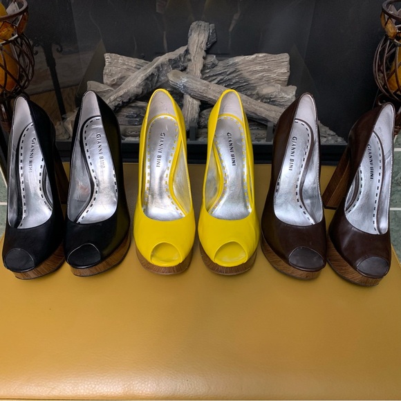 Gianni Bini Shoes - 3 pair Gianni Bini Platform Heels